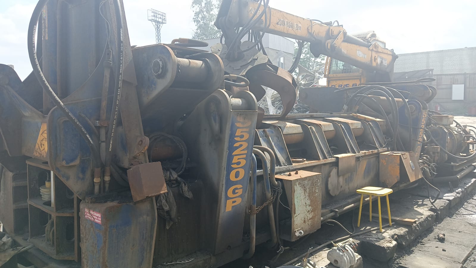 Пресс гидравлический для лома ORCA S 5250 GP